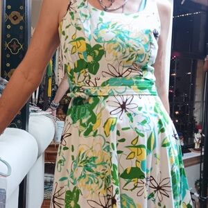 Elegant Floral Print Maxi Dress